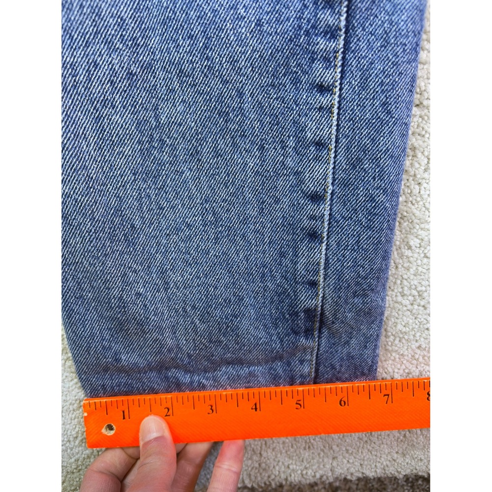 Vtg Guess Georges Marciano Jeans Mens 29 (Fits 27x34) Blue 90s USA Made Tapered - Picture 10 of 10